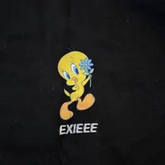 LOONEY TUNES Tweety Bird スウェット M ブラック