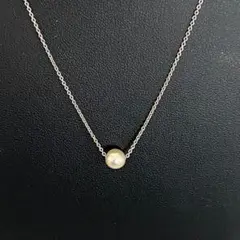 TASAKI 田崎　タサキ　一粒パール　ネックレス　SV925 4.6mm