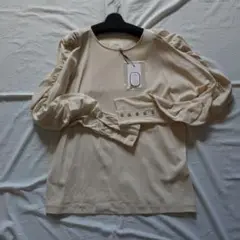 ЯРКО 綿100% 長袖トップス M エクリュ