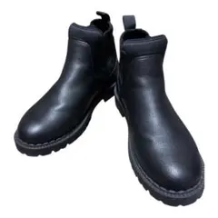 未使用級☆UNIQLO:C サイドゴアブーツ 完売品 ブラック 黒 25cm