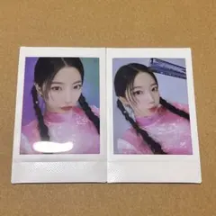 カズハ　チェキ　インスタントフォト　2種　EASY CRAZY HOT