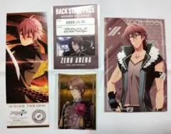 アイナナ　フェスチケ風カード　バクステ　クリアカード　ポストカード　御堂 虎於