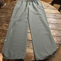 adidas アディダスナイロンジョガージャージパンツオリーブグリーンMサイズ