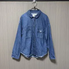 コットンリネン　デニム ブルゾン ONIGIRI コムサイズム ジャケット