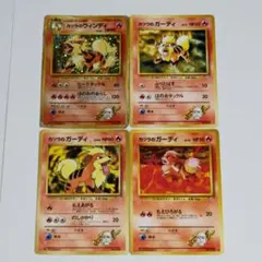 旧裏】カツラのウィンディ LV.42 キラ ジム拡張第2弾 ポケモンカード