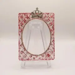 【B品】キルティング硬質ケース B8サイズ　硬質ケースデコ No.1 レッド