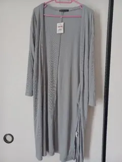 GORGE グレー ロングカーディガン