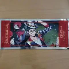 ツイステッドワンダーランド　箔押しビッグクリアカード　寮服　トレイ