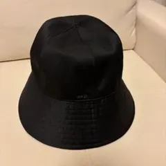 IRIS 47 サンシェードハット 黒 未使用美品 IRIS47｜sunshade hat 帽子 ハット 日よけ対策 - H.O.V(フォブ