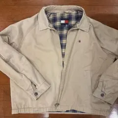 TOMMY HILFIGER XL ベージュジャケット リバーシブル