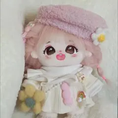 20cm ぬいぐるみ用 お洋服 ふわふわ ワンピース 着せ替え かわいい