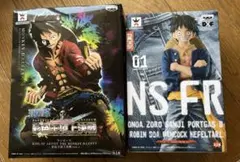 ワンピース　ルフィ　JEANS FREAK &彩色王頂上決戦 2体セット