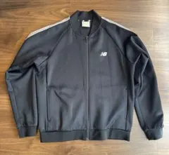 【New Balance】 黒 ジップアップジャケット M
