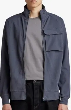 【大きいサイズ】G-STAR RAW　ジップアップ　LOGO　Tweeter