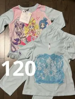 アイドルプリキュア　パジャマ　３点セット　120