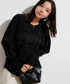 ビスチェドッキングデザインロングTシャツ