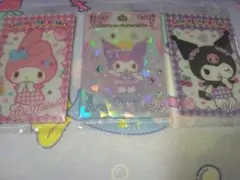 サンリオキャラクターズウエハースくろみとMY MELODYのサムネイル