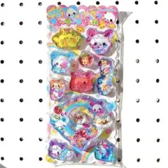 カミオジャパン♡キラうさツインズ　かおり付ウォーターinシール　ウォーターシール