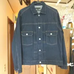 UNIQLO セカンドモデルタイプ 濃紺デニムジャケット 男女兼用