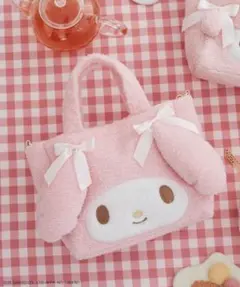 メゾンドフルールMy Melody 2Wayトートバッグぬいぐるみチャームセット