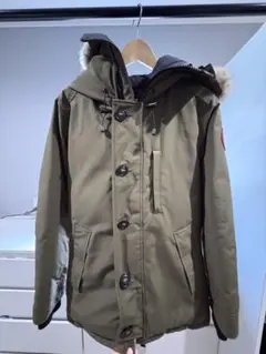 【極美品 S】カナダグース　ジャスパー　カーキ　コヨーテファー