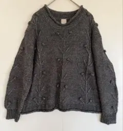 TSUHARU by Samansa Mos2 ニット　グレー　M