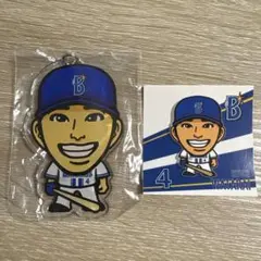 横浜DeNAベイスターズ 渡会隆輝#4 キーホルダーおまけ付き！