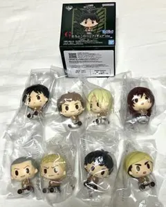 【ちょこのっこフィギュアコンプ】一番くじ　進撃の巨人　〜獣の巨人は俺が仕留める〜