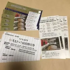 神戸電鉄株主優待　有馬温泉「太閤の湯」優待券　4枚組のサムネイル