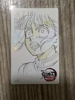 鬼滅の刃 無限城編第一章 ムビチケ風コレクションカード No.6 栗花落カナヲ