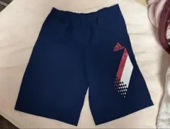 adidas アディダス　キッズ　ジュニア　ハーフパンツ　160 紺