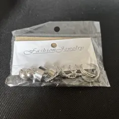 シルバーリング 6個セット　　Ａ