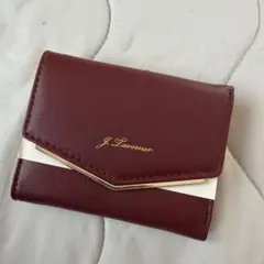 三つ折り財布 コンパクト ミニ財布　レディース