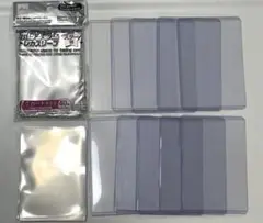 ホログラムミニカードスリーブ 、透明カードスリーブ、硬質ケース