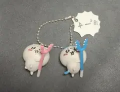 ちいかわ　フィギュアキーホルダー　ちいかわ　ハチワレ　※難あり