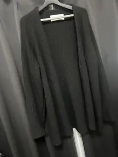 ウェルノード　ブラックカーディガン