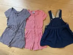 Petit Bateau ワンピース 3点セット