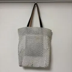MARY AL TERNA トートバッグ ベージュ　ブラックのサムネイル