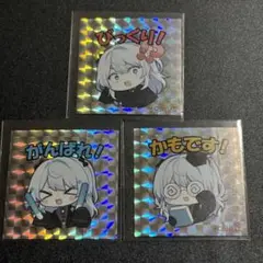 TGS 2025 猫麦とろろ 配布 ステッカー 3種 コンプ