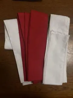 はちまき 紅白 4本セット
