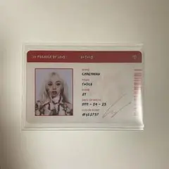 チェヨン IDカード トレカ Formula of Love : O+T<=3