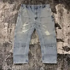 Carhartt 44×32 超極太 ビックシルエット 極上フェード スペシャル