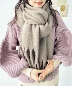 ウール マフラー