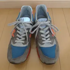 超レア ほぼ新品 NEW BALANCE M998JCR J.crew別注 New Balance J. Crew x 998 Made in USA Grey Blue Orange for