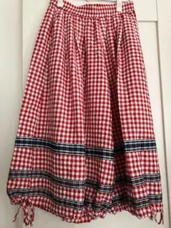 imakokoni イマココ二　パンツ　キュロット　チェック