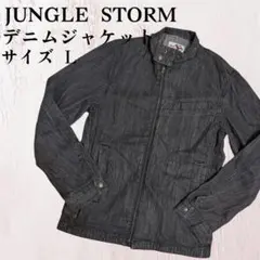 ✨️美品✨️JUNGLE STORM デニムジャケット L ブラック デニム