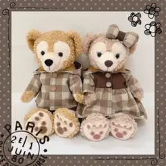 ５点　＊　ダッフィー　シェリーメイ　ハンドメイド　コスチューム　ぬい服　洋服