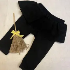 UNIQLO スカッツ フリル付き黒パンツ ＆ピンク長袖カットソー80cm