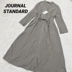 【新品タグ付】ジャーナルスタンダード　2wayワンピース グレー　フリー　春