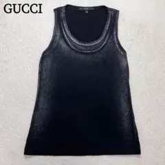 FENDI フェンディ リブ ロゴ キャミソール ブラック M イタリア製 FENDI フェンディ リブ ロゴ キャミソール ブラック M イタリア製